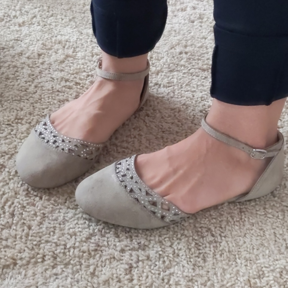 Beige Flats